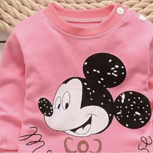 PIJAMAS ROSA MICKEY MOUSE