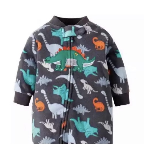 MACACO FLEECE DINOSSAURO