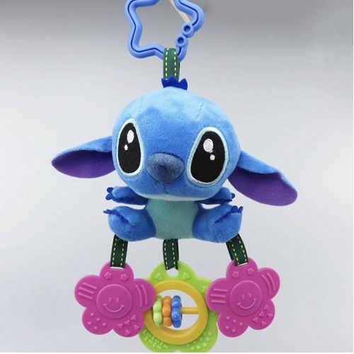 MOBILE CHOCALHO E MORDEDOR PELCIA LITTLE STITCH